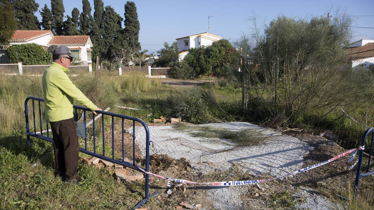 Pozo ilegal en Rincón de la Victoria (Málaga).