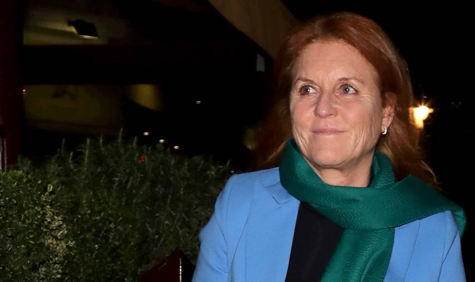 Sarah Ferguson, en Londres, el pasado 19 de febrero.