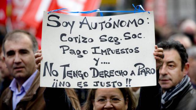 Manifestación en Pamplona en 2012.