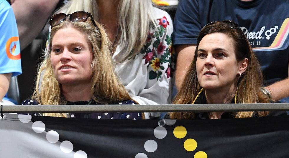 Amy Pickerill y Samantha Cohen, en Sídney (Australia) en octubre de 2018.