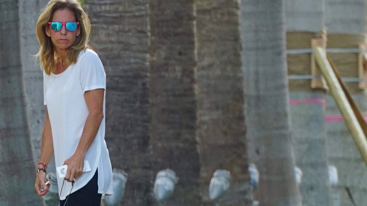 Arantxa Sánchez Vicario, en las calles de Miami.