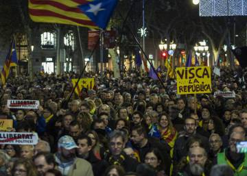 Detenido un miembro de la ANC en Madrid por no acudir al juzgado