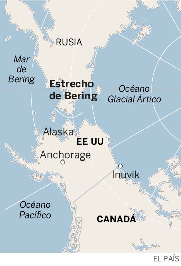 Meteorito Mar de Bering