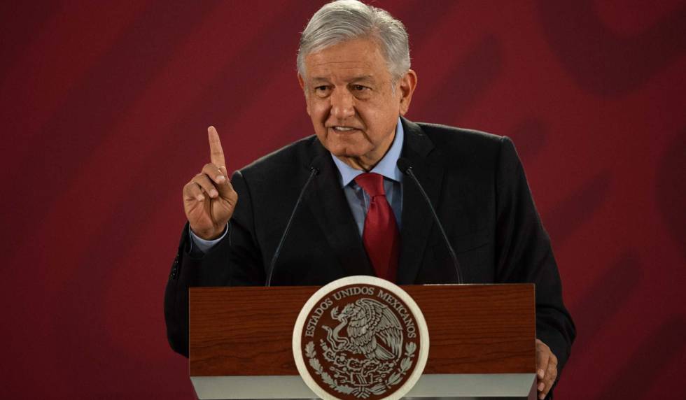 El presidente mexicano Andrés Manuel López Obrador, en México, el pasado martes.