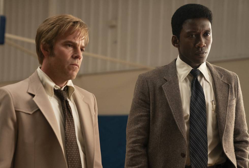 Stephen Dorff y Mahershala Ali en la tercera temporada de 'True Detective'.