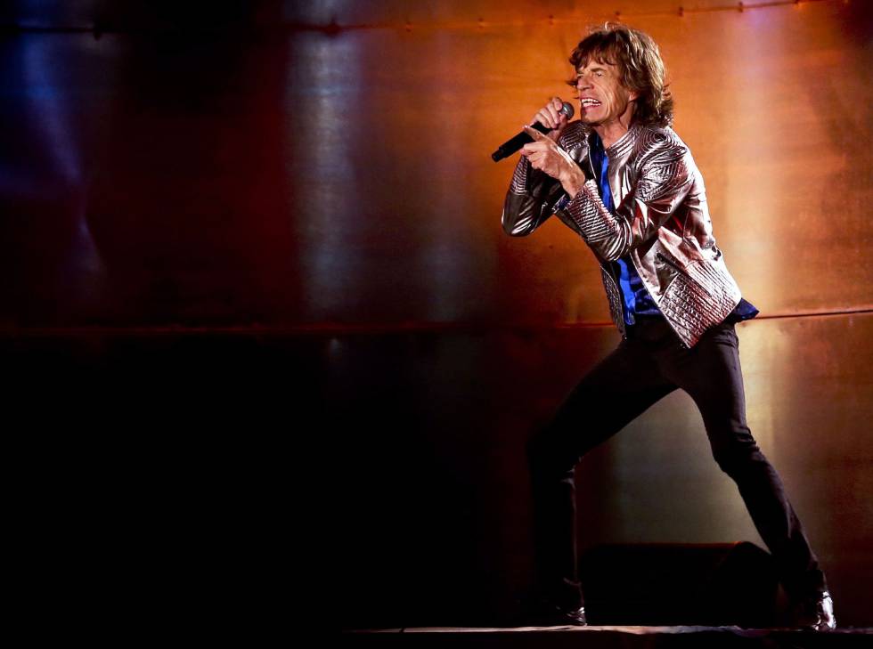 Mick Jagger, en un concierto de los Rolling Stones en Lisbon, en mayo de 2014.