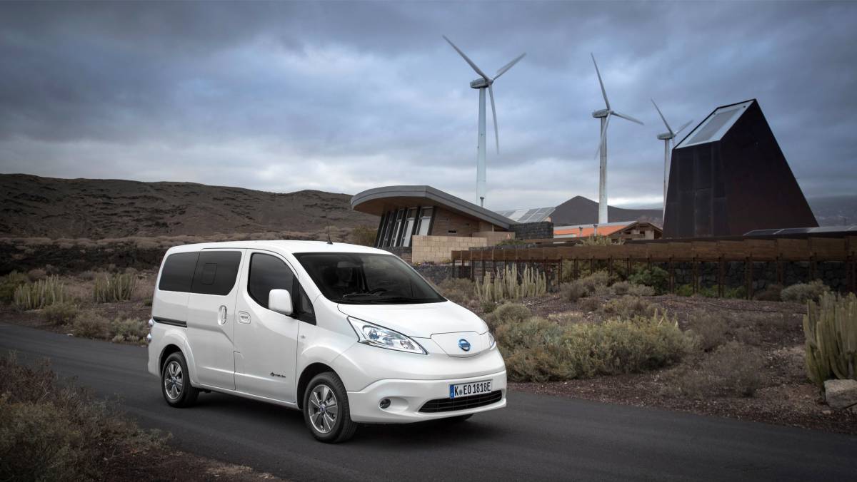 La furgoneta eléctrica Nissan e-NV200, una de las más vendidas del mercado. 
