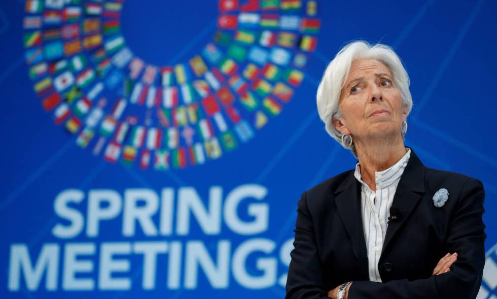 La directora gerente del Fondo Monetario Internacional, Christine Lagarde.