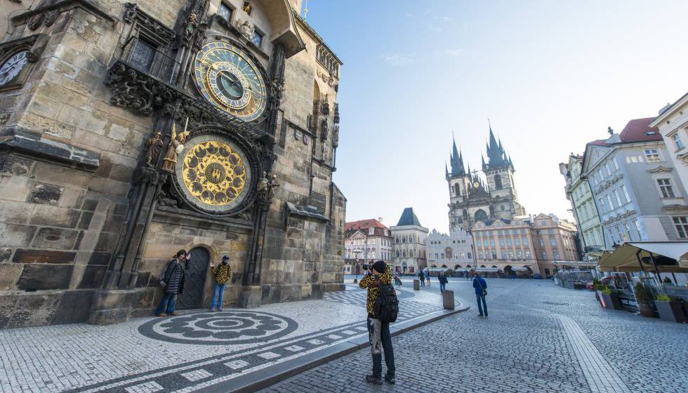 El reloj astronÃ³mico de Praga.