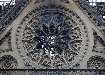 Notre Dame tras la catástrofe, en imágenes