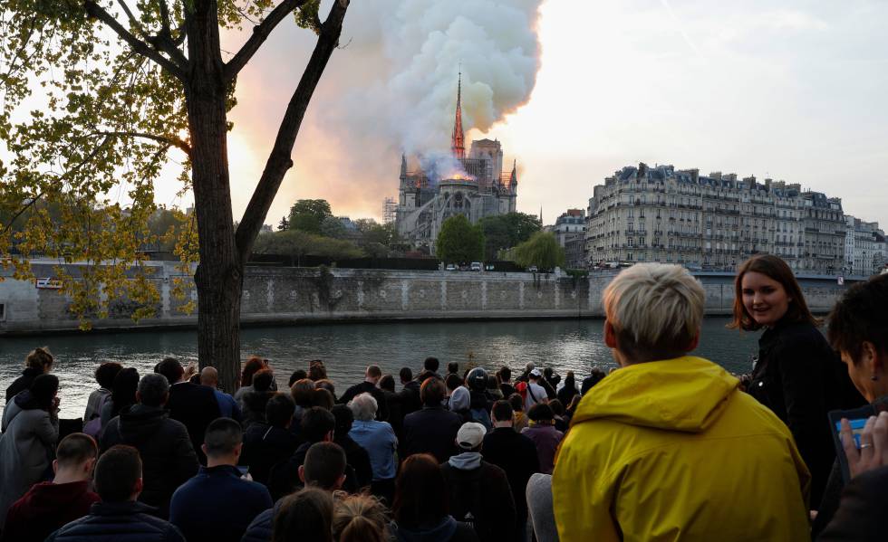 Incendio en Notre Dame