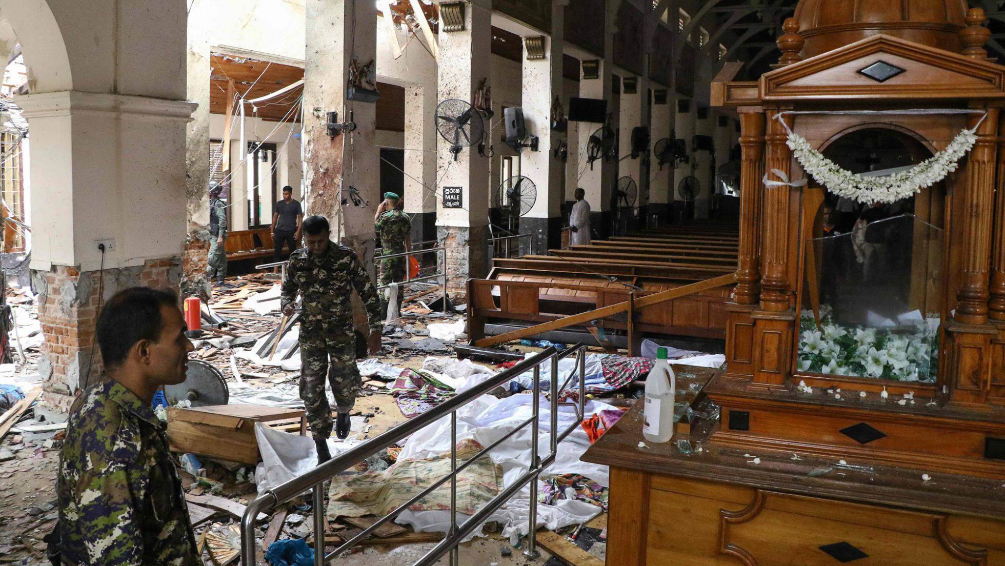 Resultado de imagem para atentados em igrejas no Skri lanca
