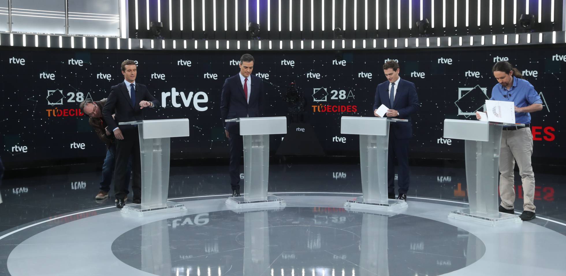 Fotos: El Debate Electoral De RTVE, En Imágenes | Actualidad | EL PAÍS