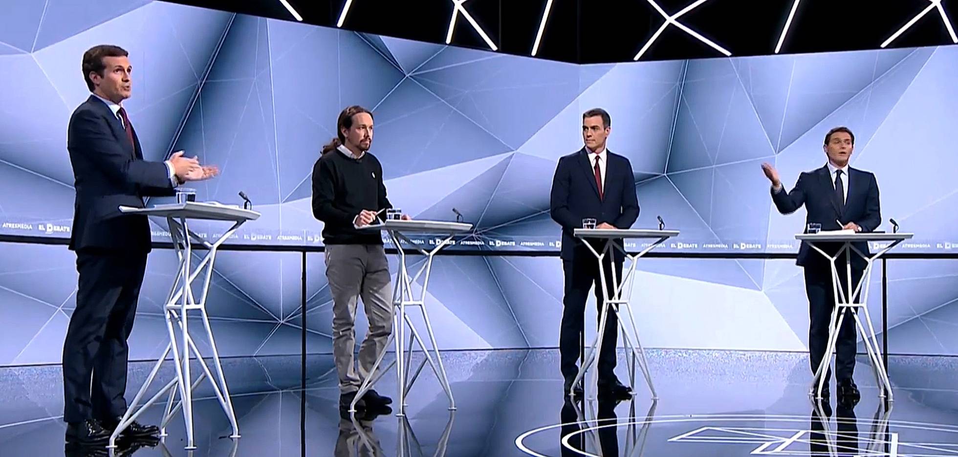 apretón Brote reflejar Fotos: El debate electoral organizado por Atresmedia, en imágenes |  Actualidad | EL PAÍS