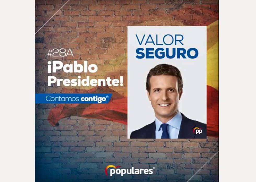 Cartel Pablo Casado