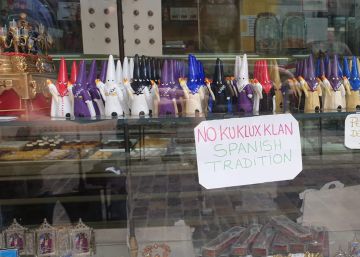 “No Ku Klux Klan. Spanish tradition”
