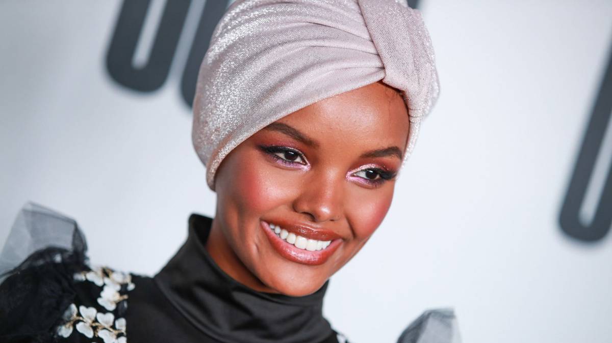 La modelo Halima Aden.