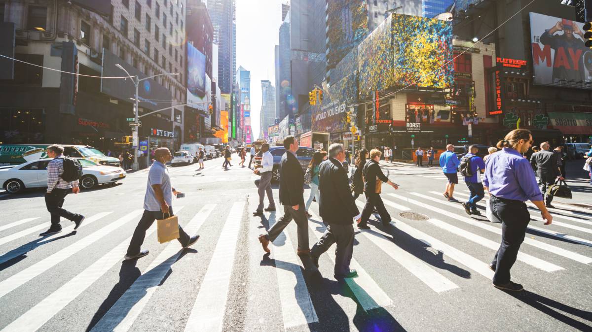 La Séptima Avenida de Nueva York.