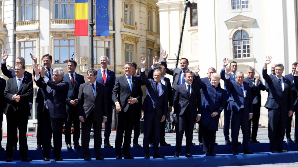 Cumbre informal de líderes europeos en Sibiu.