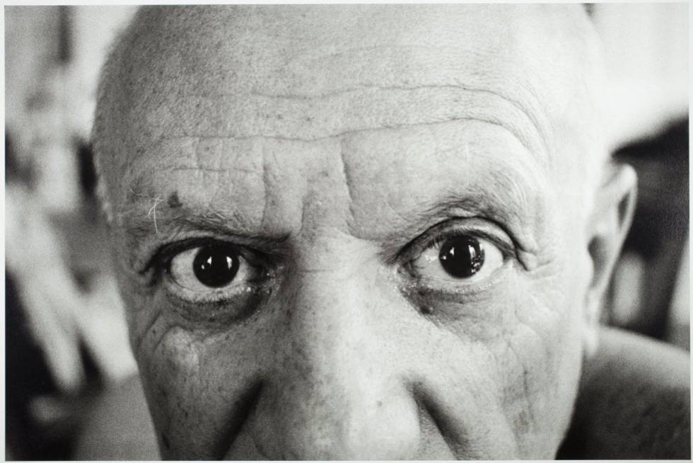 Picasso en La Californie. Cannes, julio de 1957.  