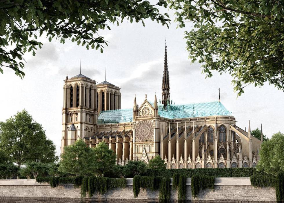 reconstruir notre dame