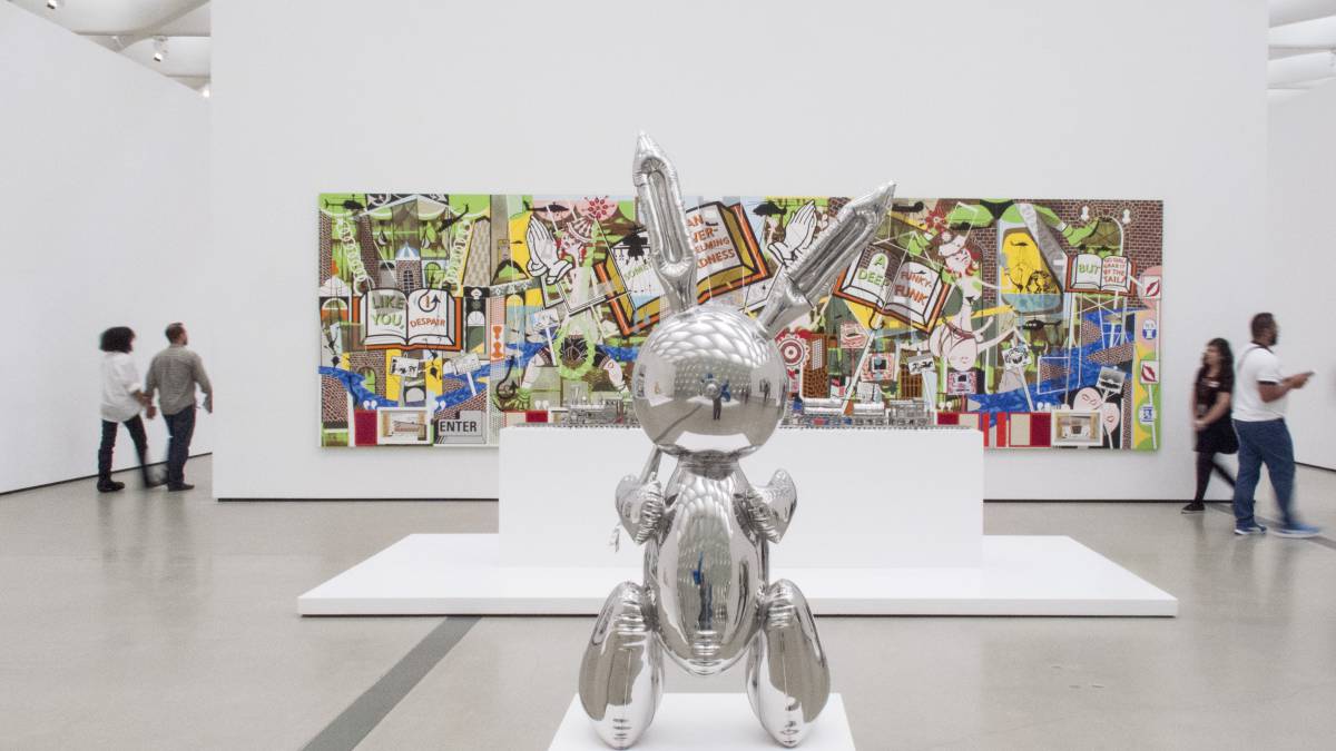 'Rabbit', de Jeff Koons.