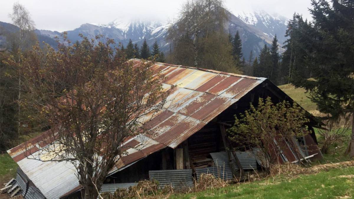 La cabaña donde se refugiaba Josu Ternera.