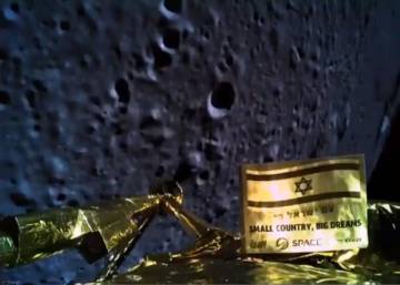 Israel se estrella en su intento de aterrizar sobre la Luna