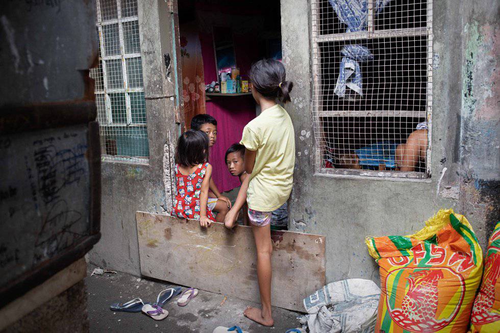 Uno de los barrios más pobres de Bacólod, en Barangay 1.