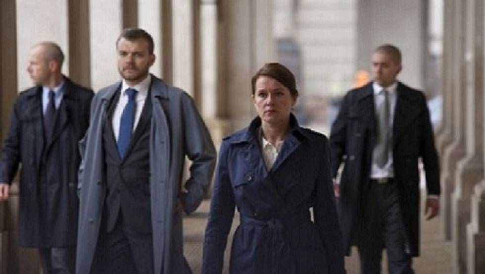 La protagonista de la serie 'Borgen'.