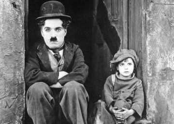 Charles Chaplin y Jackie Coogan, el niño de 'The kid', están entre la minoría de actores que aparecen en más de 100 películas.