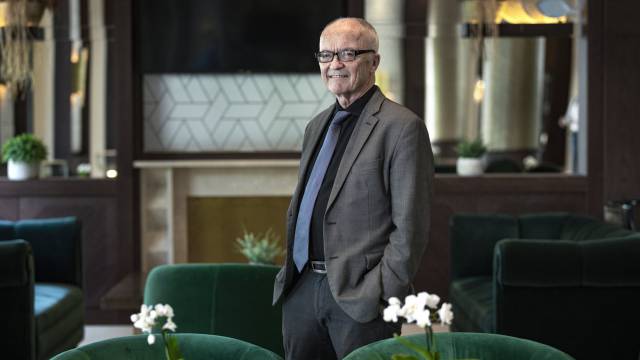 Kydland, tras la entrevista.