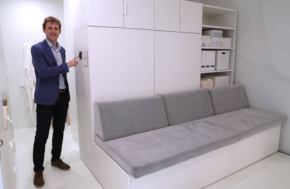 Hasier Larrea lidera la empresa Ori Systems que colabora con Ikea en un proyecto de muebles robóticos que saldrán al mercado en 2020.