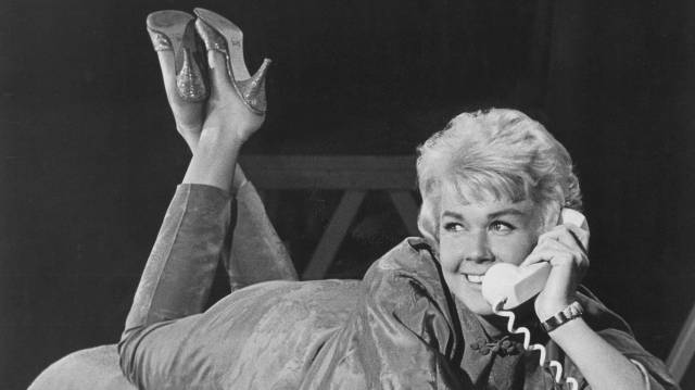Doris Day, en sus años dorados en el cine.