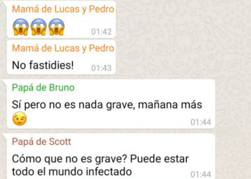 "Alerta máxima: ¡piojos!", la parodia de grupo de WhatsApp con padres