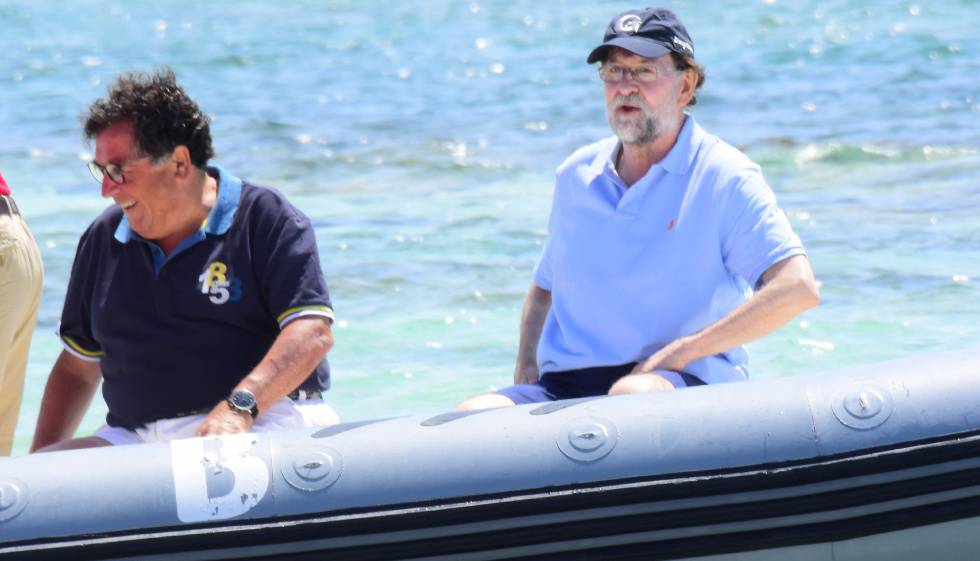 Mariano Rajoy, en Formentera.