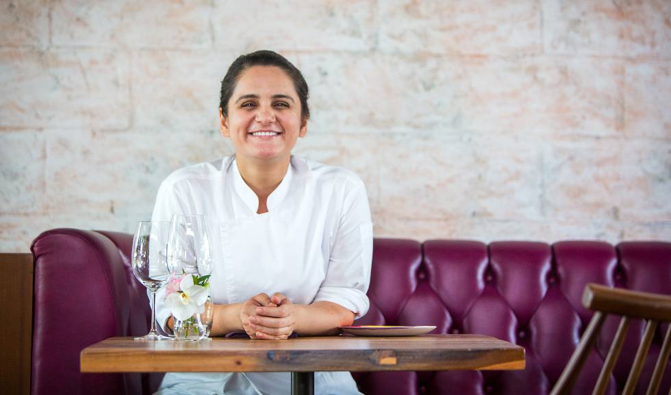 La cocinera Garima Arora.