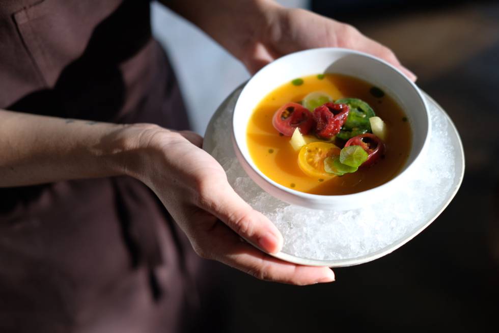 Algunos de los platos del restaurante de Garima Arora.