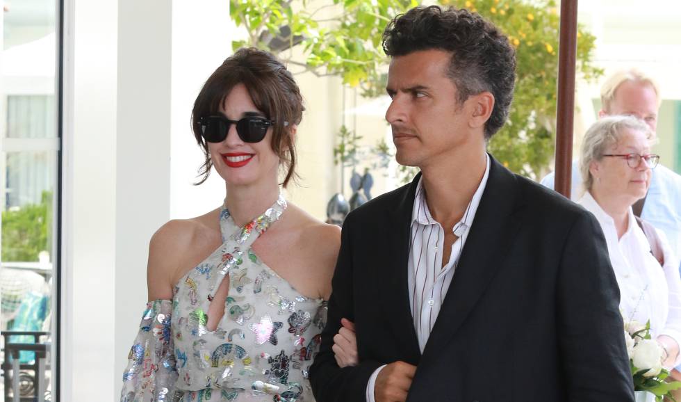 Paz Vega y su marido Orson Salazar, en el Festival de Cannes el pasado mayo. 