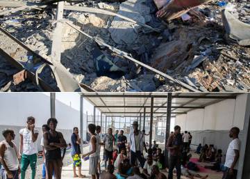 El antes y el después del ataque en Trípoli