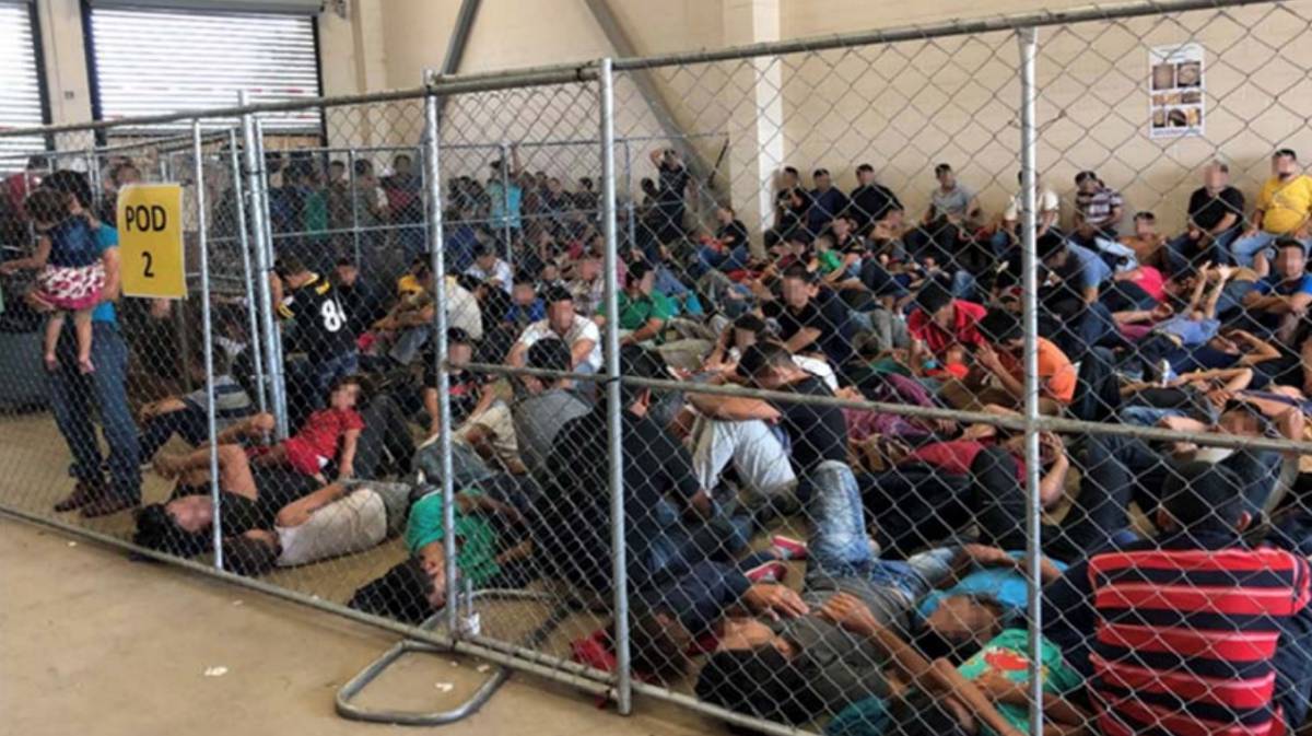 Un centro de detención de McAllen, Texas, el pasado 10 de junio.