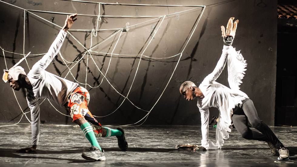 Roger y Jules, promesas inseparables de la danza africana