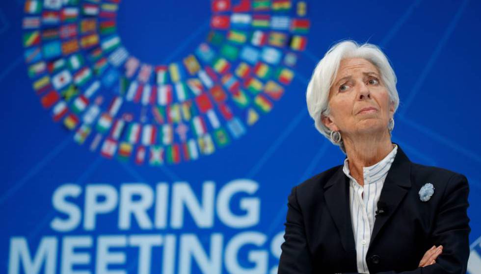 La directora gerente del Fondo Monetario Internacional, Christine Lagarde.