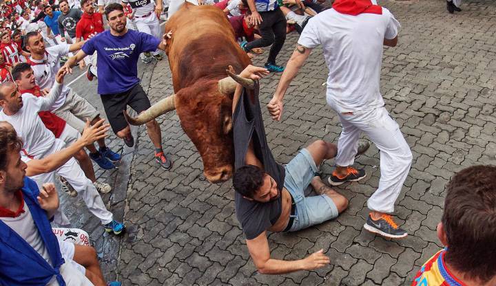 Fotos: Octavo y último encierro de San Fermín 2019, en imágenes ...
