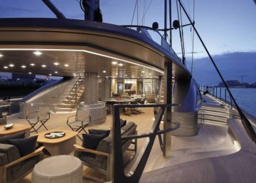 El yate de Mohamed VI