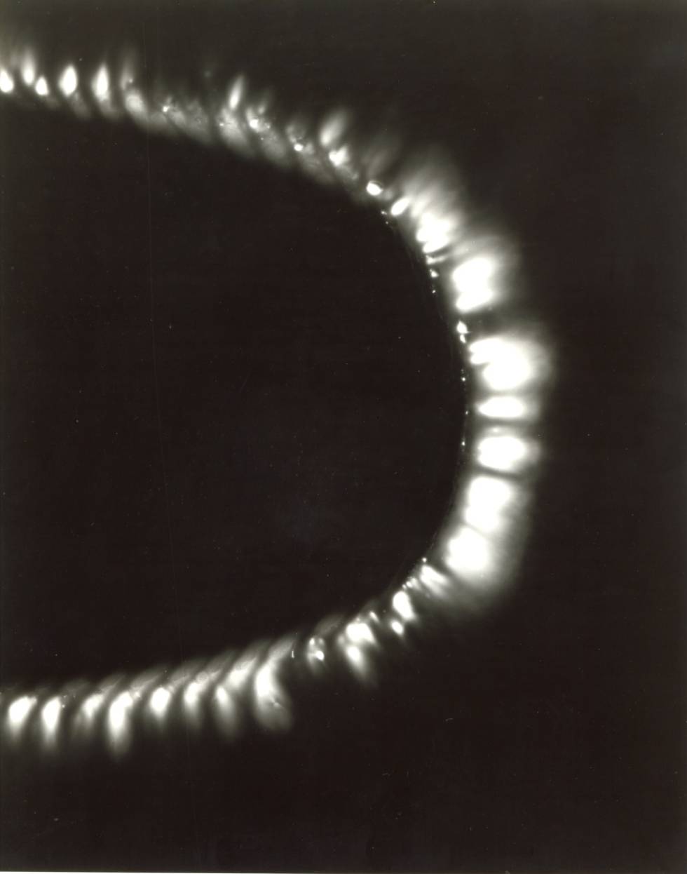 Aura of an index finger.