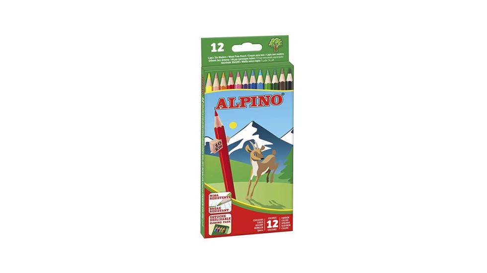 Caja de lápices de colores Alpino