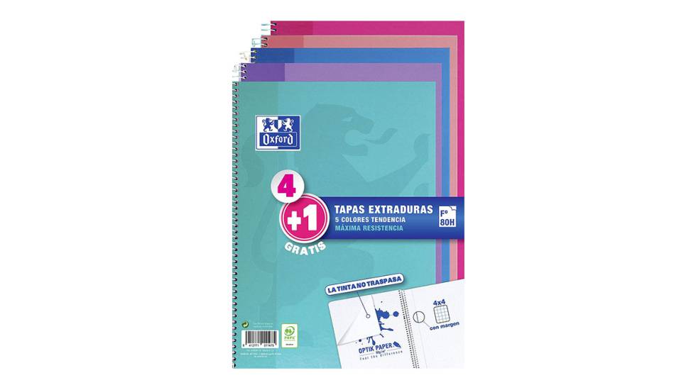 Pack de cuadernos Oxford
