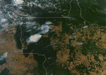 La Amazonia brasileña arde a ritmo récord