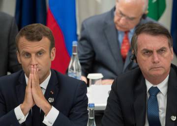 Macron cuestiona que Bolsonaro esté “a la altura” del cargo